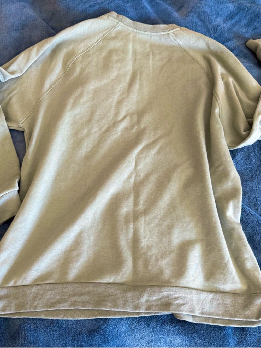 Women's Woolx Sweatshirt in Light Sage - Picture 2 of 3